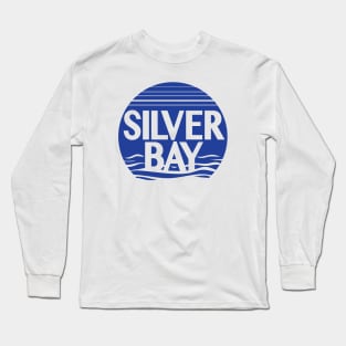 Silver Bay Waves Long Sleeve T-Shirt